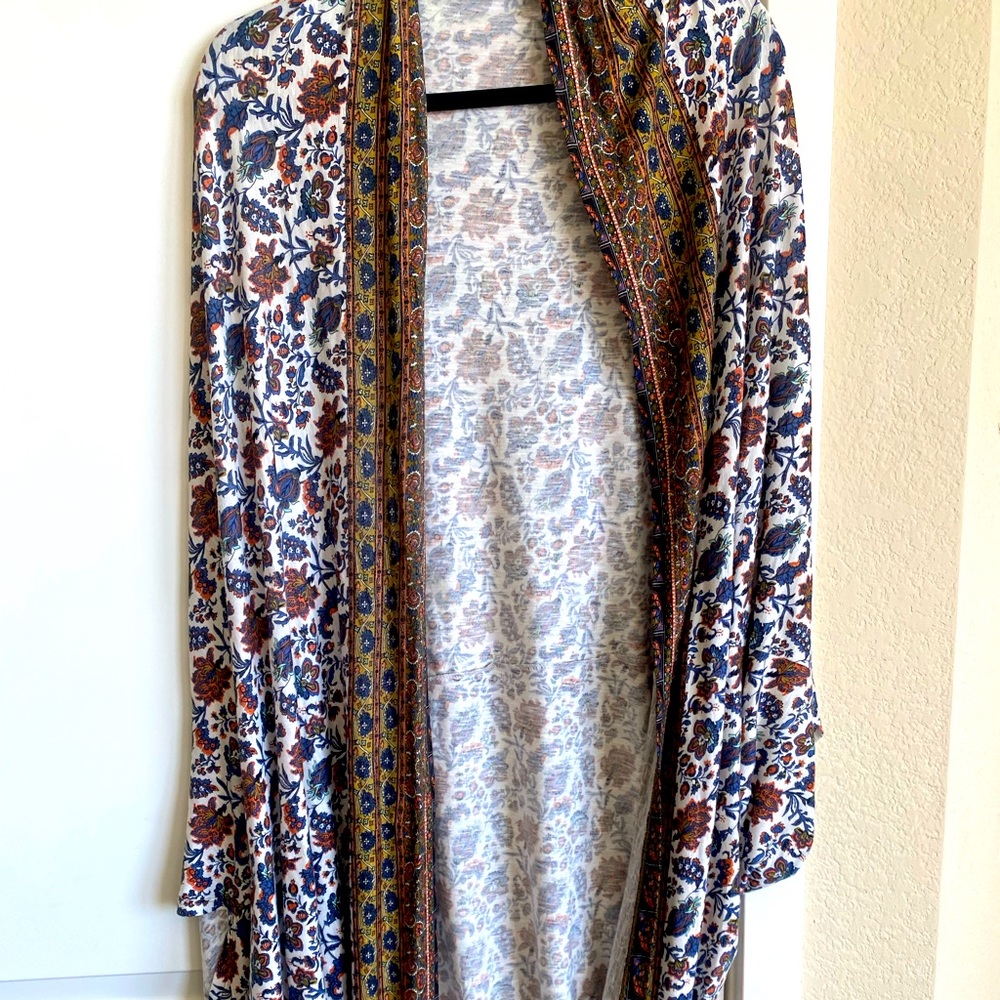Moral Fiber: one size wrap cardigan